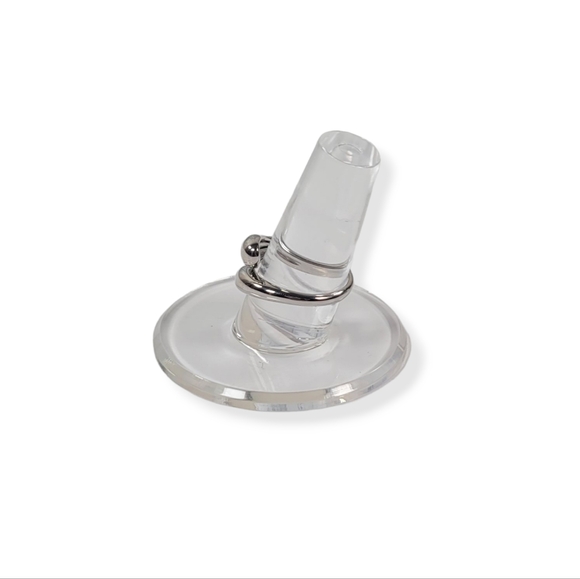 New! Adjustable Tear Drop Ring - Ladies One Size Fits All Rings - Picture 3 of 4